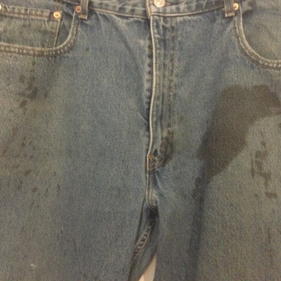 BOGO! vintage ink stained Levi’s. 38/32.HALLOWEEN. - Picture 7 of 12